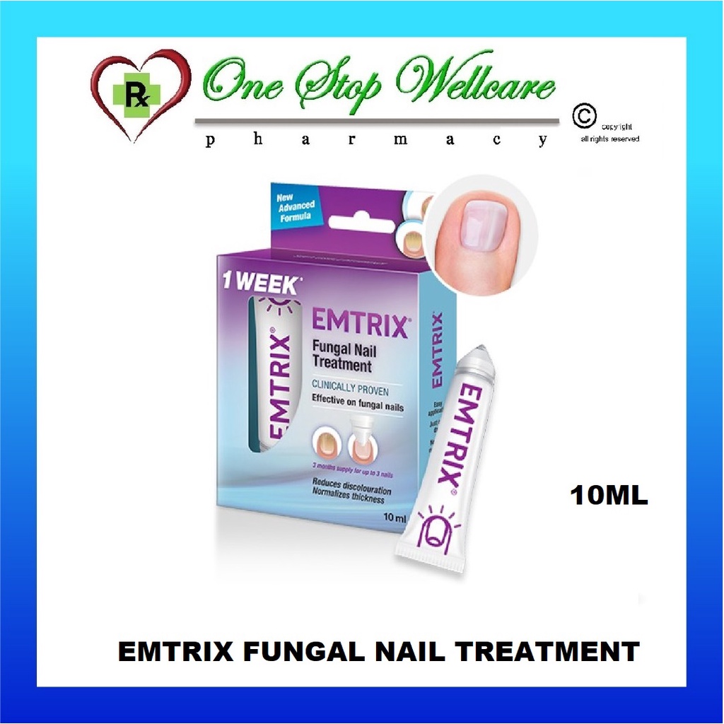 EMTRIX FUNGAL NAIL TREATMENT 10ML (EXP10/2024) Shopee Malaysia