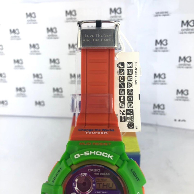 AA684 カシオ CASIO G-SHOCK GW-9300K MUDMAN 2012年 Love The Sea And The Earth 限定モデル Casio Mudman GW-9300K-3JR Love The Sea And The Earth Multi Band 6