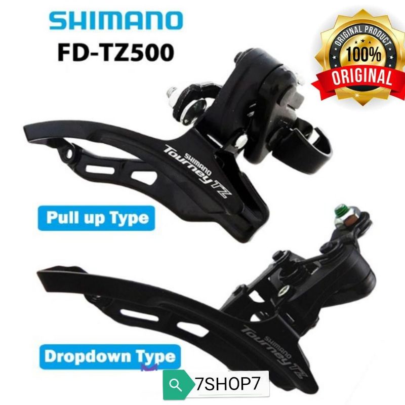 🔥Shimano🔥Original Genuine Shimano Tourney FD-TZ500 Front Derailleur 5/6 ...