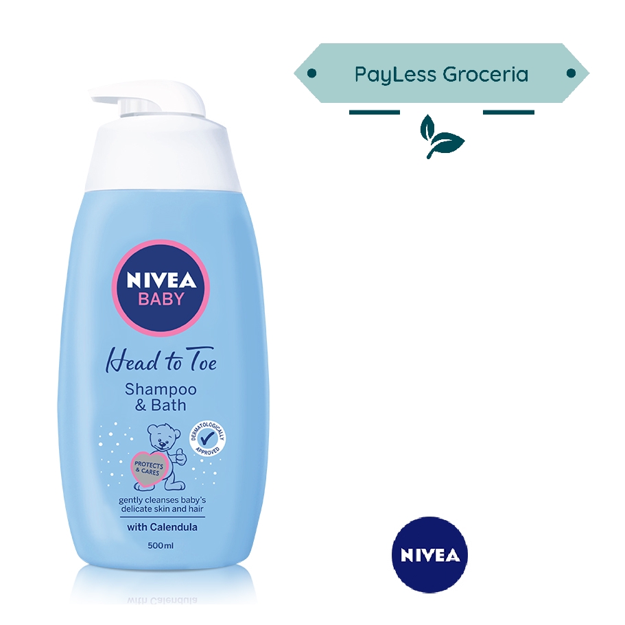 Nivea baby head store to toe wash