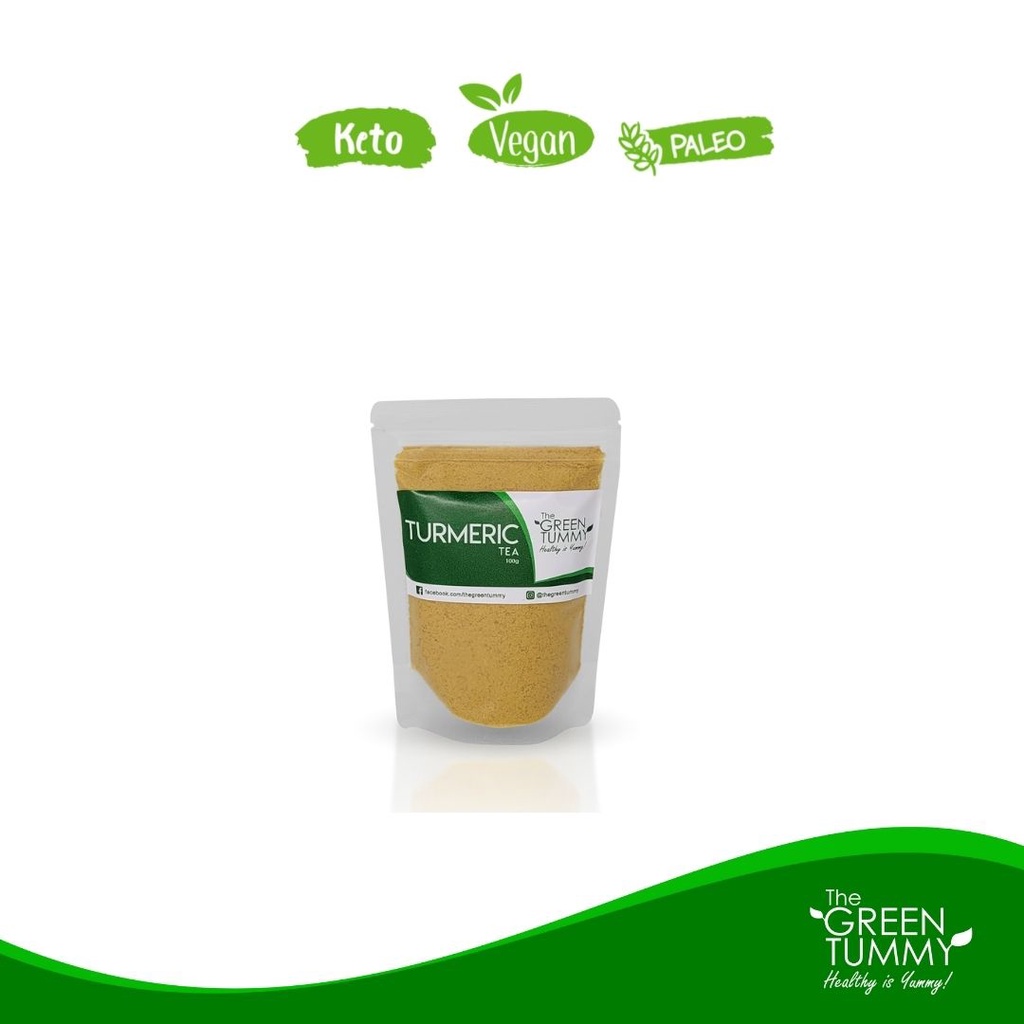Turmeric Tea Powder 100g ( Sweetened with Coco Sugar ) | Shopee Malaysia
