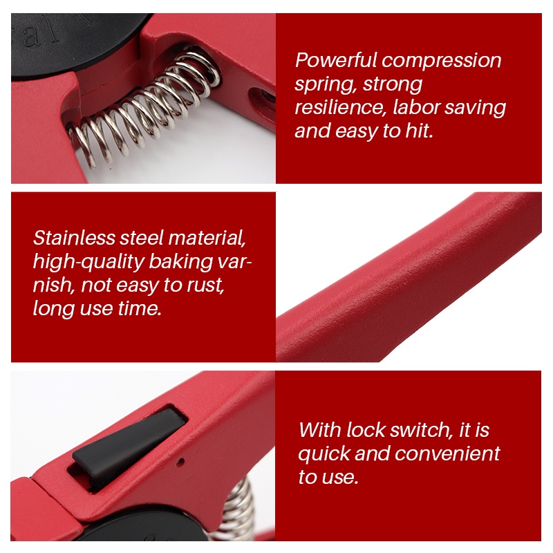 【Ready stock】1Pcs Ear Tag Clamp Cutter Pliers Tag Applicators Farm ...