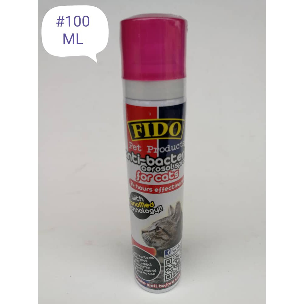 Fido antibacterial shop cat spray