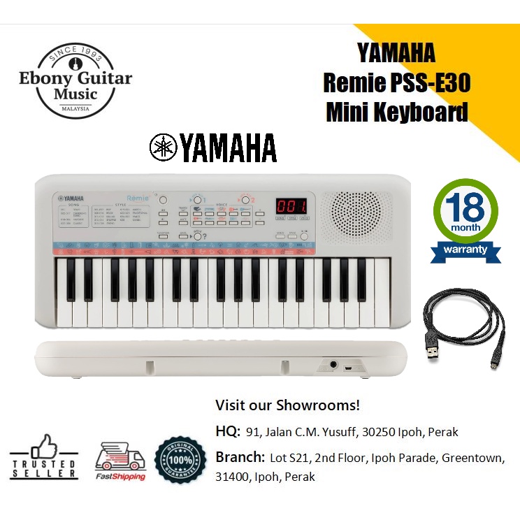Yamaha Remie PSSE30 Mini Keyboard for Children Keyboard for Beginner