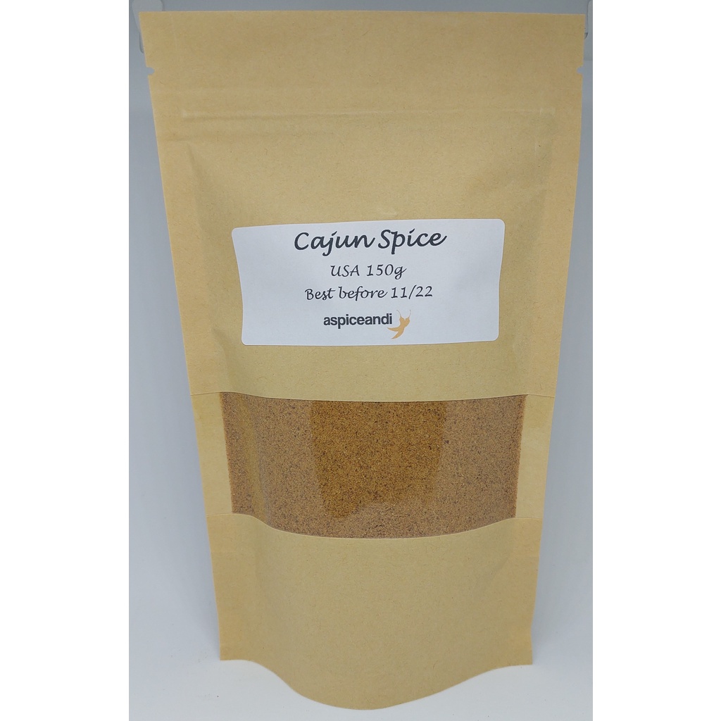 Cajun Seasoning Spice 150g Bag Aspiceandi Shopee Malaysia