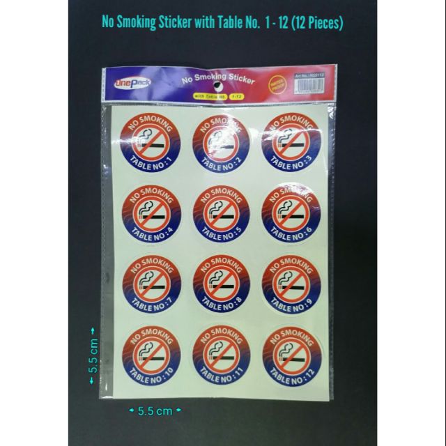 No Smoking Sticker / Sign Board | Shopee Malaysia