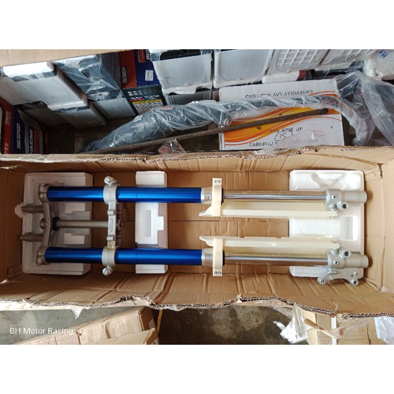 Fork Depan KLX 150 Front Fork KLX 150 upside down Alloy Complete Set Shopee Malaysia