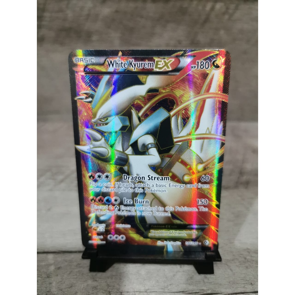 Pokemon TCG - White Kyurem EX - 146/149 - Full Art Ultra Rare Pokemon  Trading Card | Shopee Malaysia