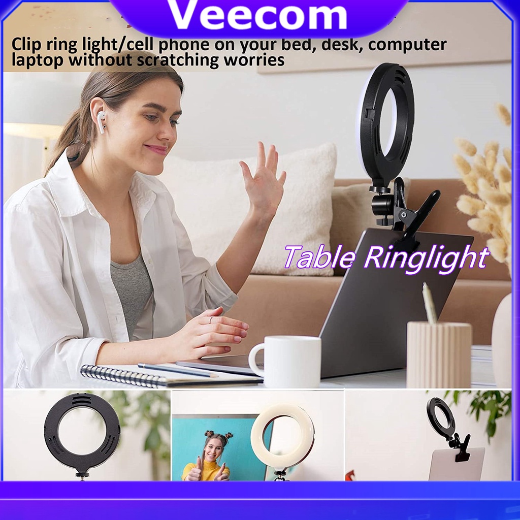Ring Light Dim Video Live Studio Selfie Ring Light tripod LED Ring ...