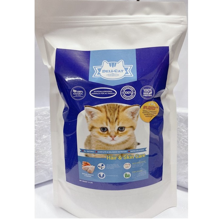 DELi CAT Premium CAT FOOD SAMPLE 600GM