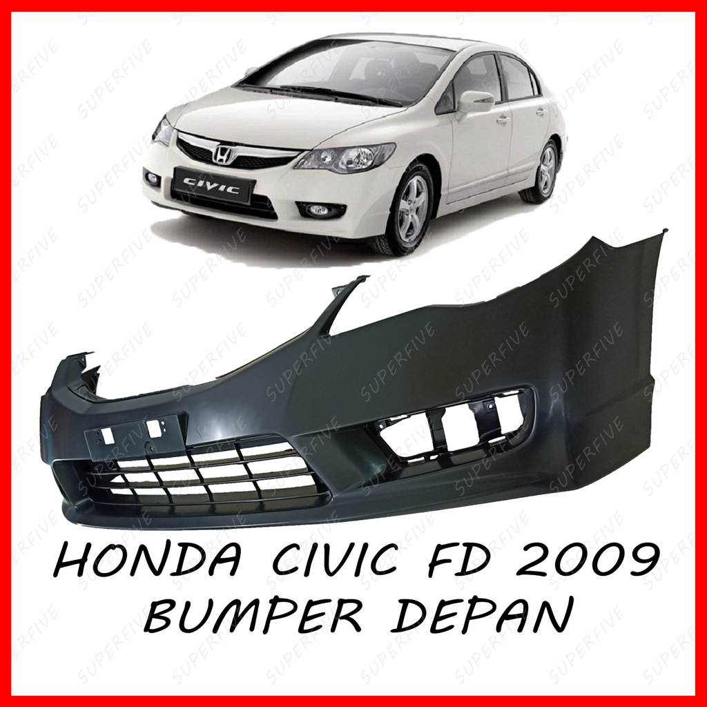 2009 honda deals civic front bumper