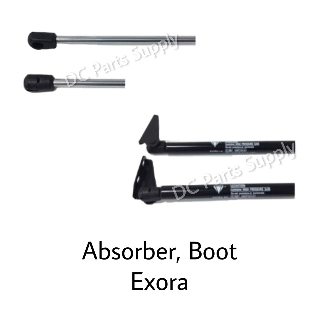 Boot Absorber Rear Left & Right Proton Exora - PW837689, PW837690 ...