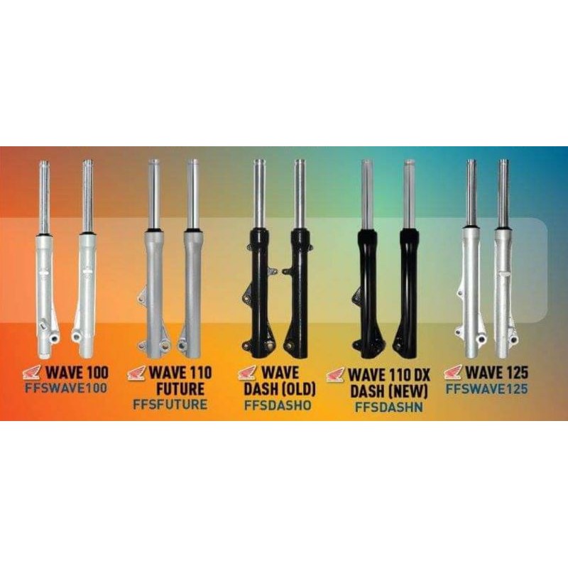 WAVE100 FUTURE WAVE110 DX DASH WAVE DASH WAVE125/100R(DISC) Front Fork ...