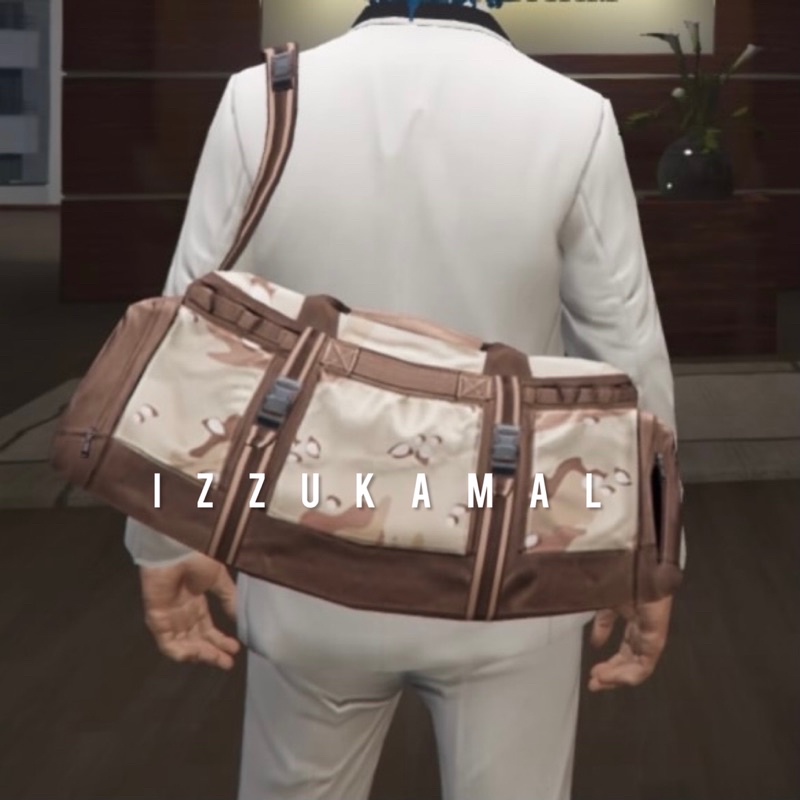 PS4 Gta Online Designer Duffel Bag (gta online money service) Shopee
