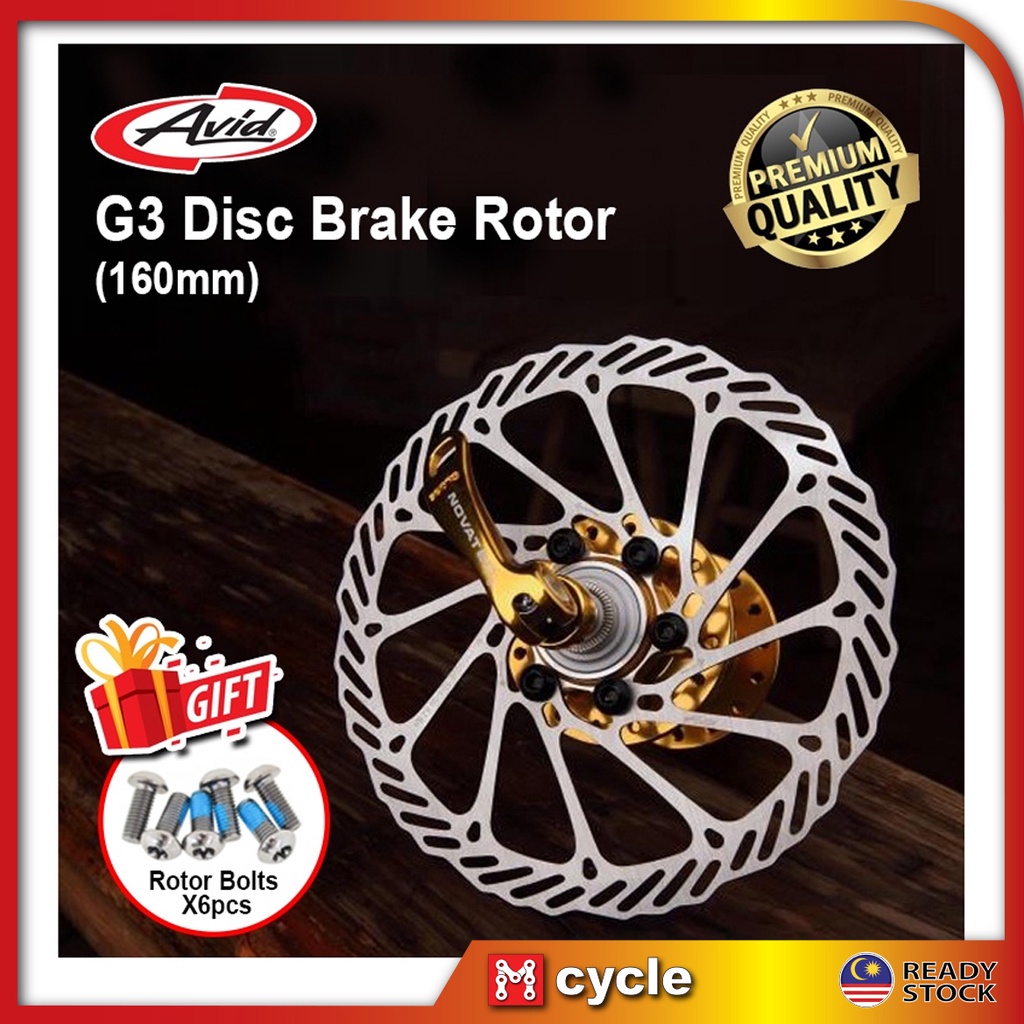 Mcycle G3 Bicycle Road MTB Disc Brake Rotor 160mm Premium Disk