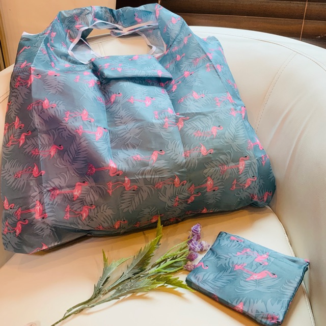 Folded Shopping Bag Eco Bag Waterproof Big | Shopee Malaysia