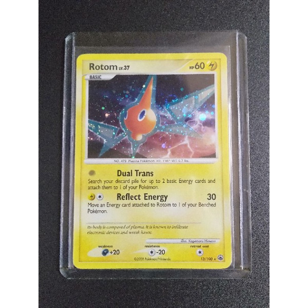 PTCG - Rotom 13/100 Holo Rare (Original Pokemon Cards) | Shopee Malaysia