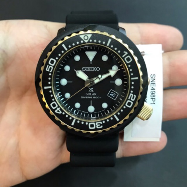 Seiko Prospex Diver s Baby Tuna Solar SNE498P1 Shopee Malaysia