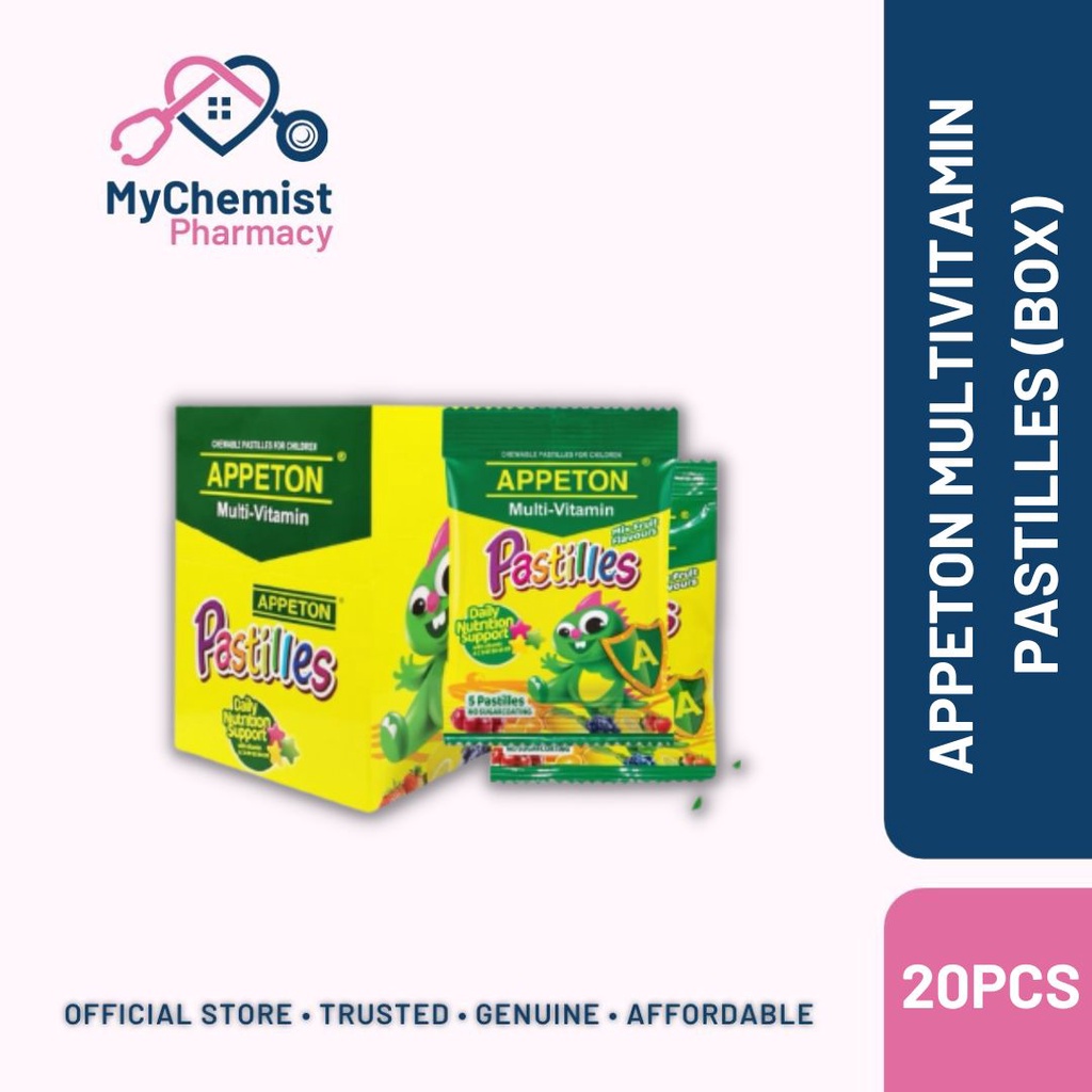 Appeton Multivitamin Pastilles 20 Packets (Box) | Shopee Malaysia