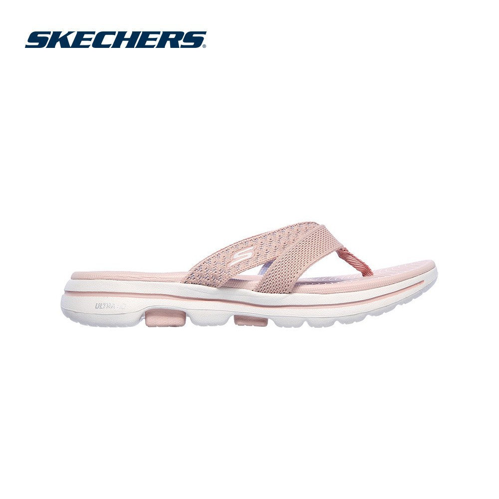 Skechers women's go outlet walk 5-sun kiss flip-flop