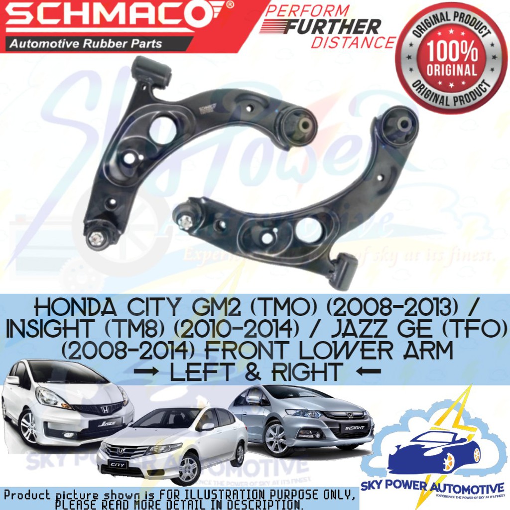 HONDA CITY GM2 TMO (20082013) / INSIGHT TM8(20102014)/ JAZZ GE(TFO