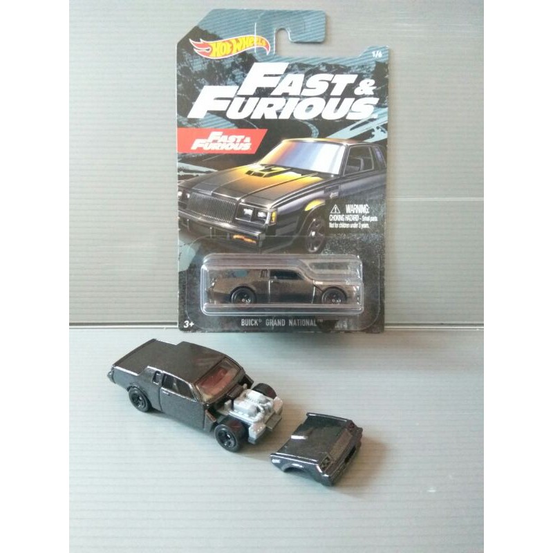 Hotwheels Fast And Furious Buick Grand National Open Hood 2019 WALMART EXCLUSIVE Shopee Malaysia