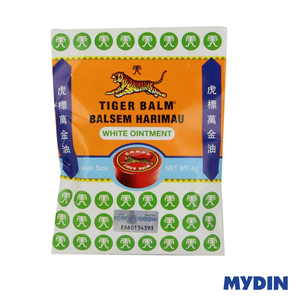 Tiger Balm White Ointment (4g) Shopee Malaysia