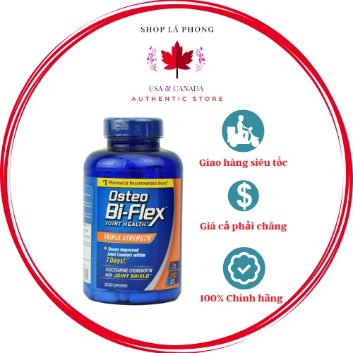 Osteo BiFlex Joint Health supplement Glucosamine Chondroitin MSM (200