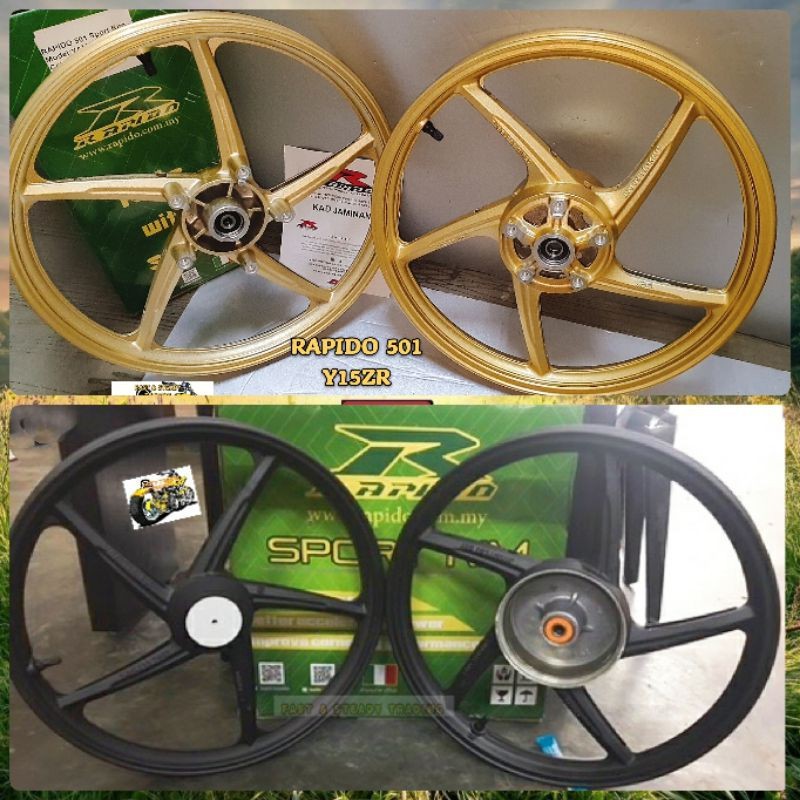 RAPIDO 501 SPORT RIM LC135 4S/ Y15ZR 1.40/ 1.60 x 17 ( SIAP BEARING ...