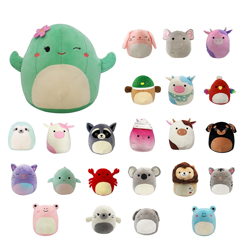 Cheap Squishmallows Animal Doll Stuffed Toys Birthday Big Plush Dolls  Easter Rabbit Appease Cartoon Squishmallow Plushie