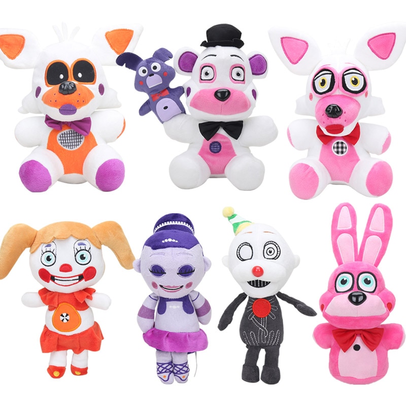 25cm Five Nights At Freddy's Sister Location FNAF Funtime Freddy Foxy ...