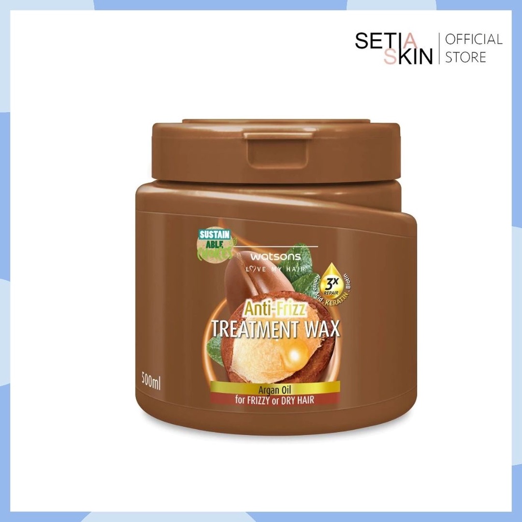 WATSONS Antifrizz Hair Treatment Wax [Hair Mask] 500ml Shopee Malaysia
