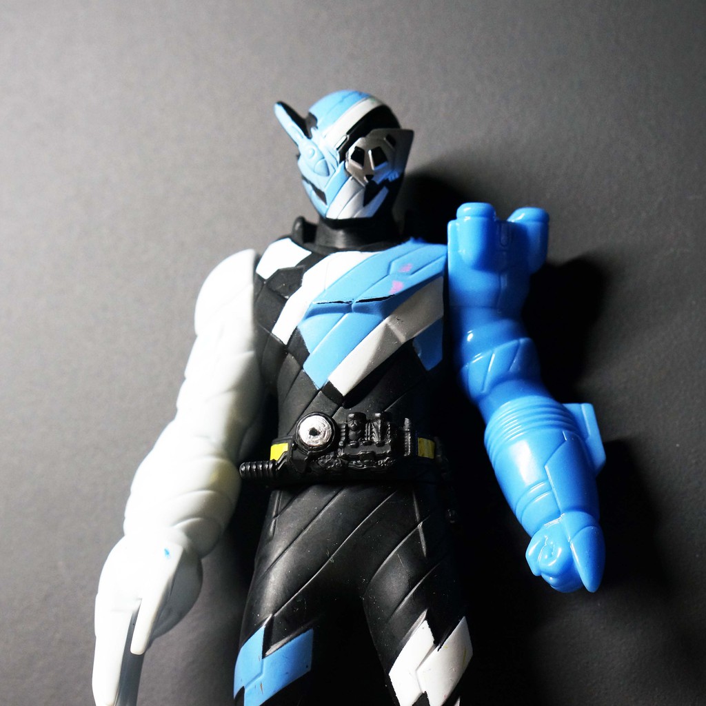 Bandai Kamen Rider Build Hawk Rocket Panda 6.6inch Red Ant Masked Soft ...