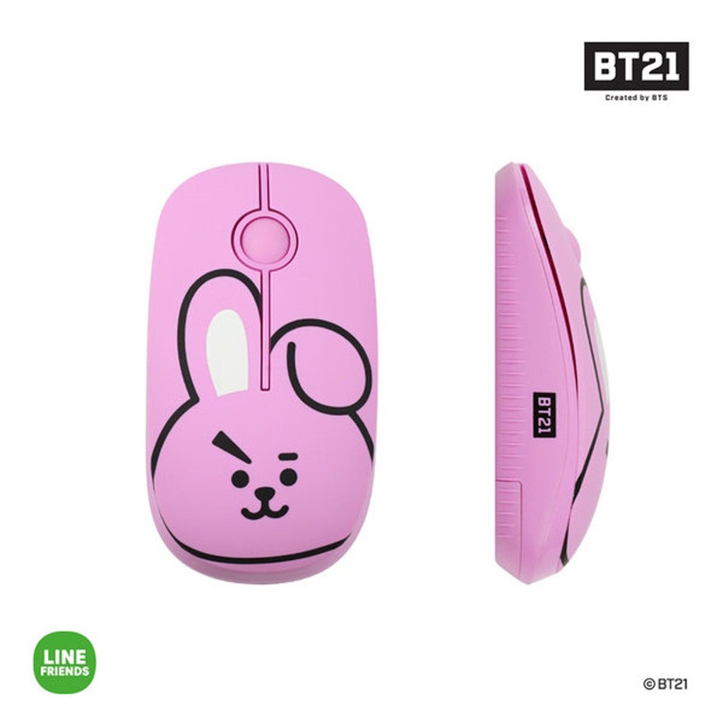 Outlet BT21 Royche Wireless Silent Mouse - Shooky (Sealed)