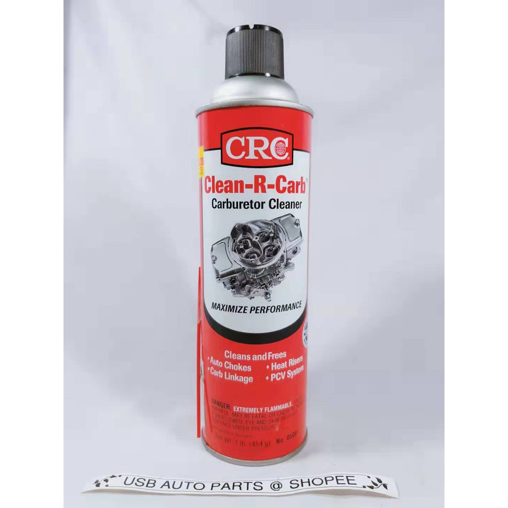 CRC Carburetor Spray / Cleaner Clean R Carb (454 grams) Cleans Auto