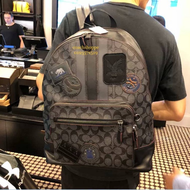 Coach west cheap backpack