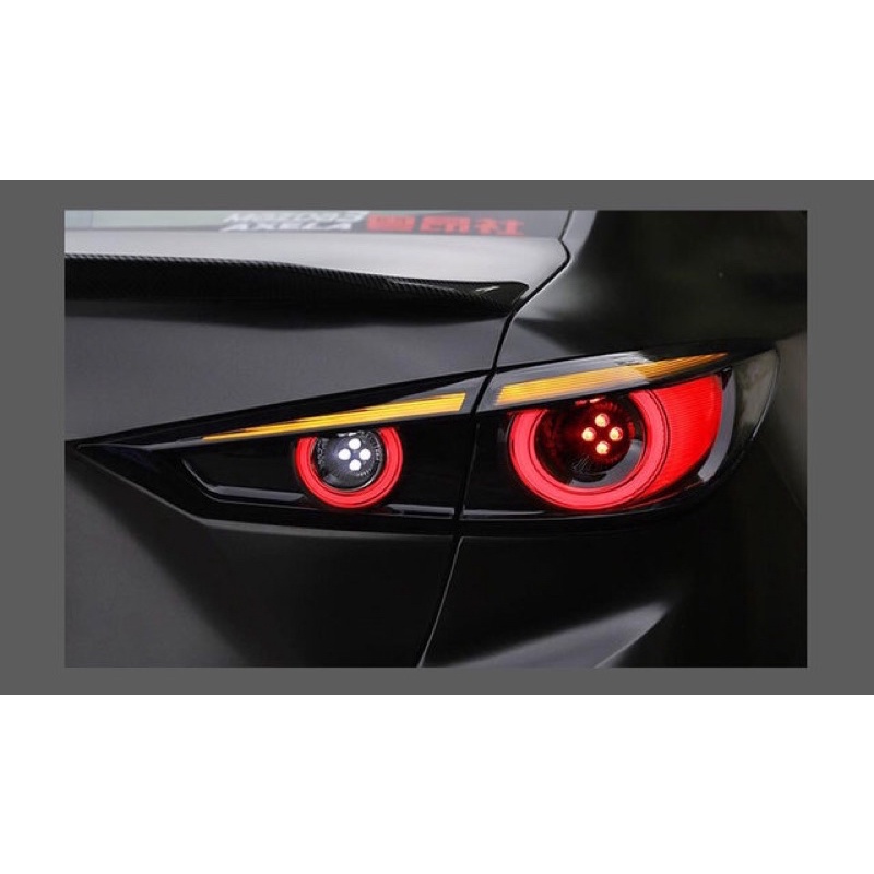 Mazda 3 2014 2015 2016 2017 2018 skyactiv led light bar tail lamp light