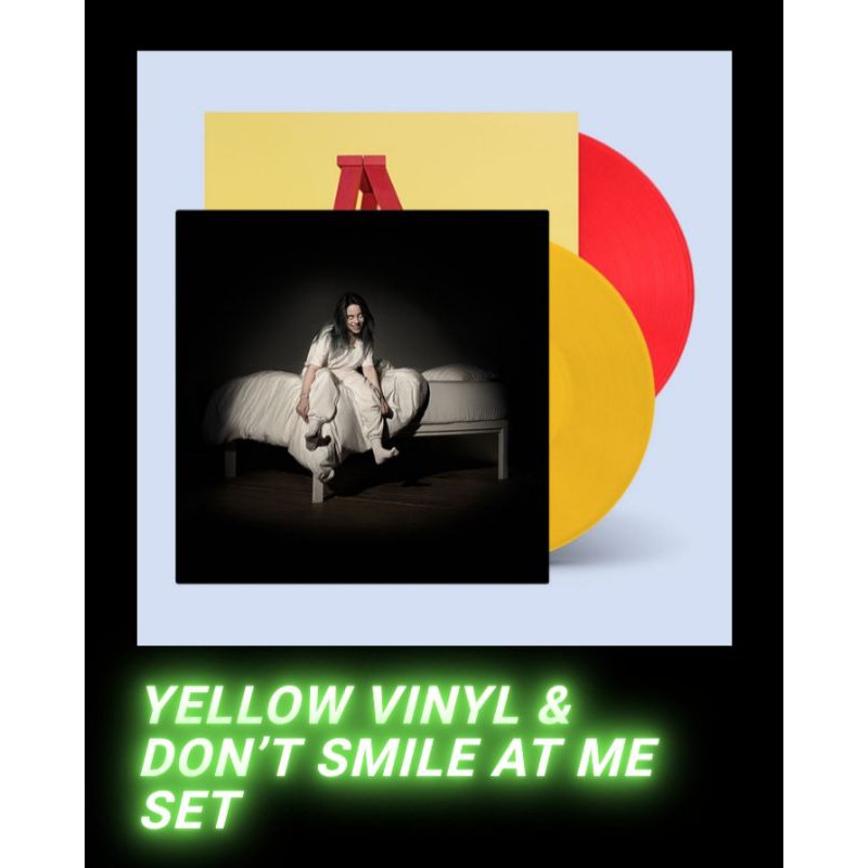 Billie Eilish Official Vinyl Set | Shopee Malaysia