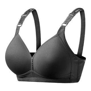 40B 42B 44B 46B Cup Plus Size Non-wired Bra Thin Padded 大码薄款无钢圈内衣