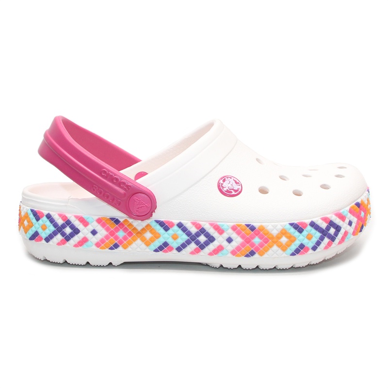 Crocs Women's Shoes Lace Hole Outdoor Sandals Sunny Rain Lazy Slippers ...