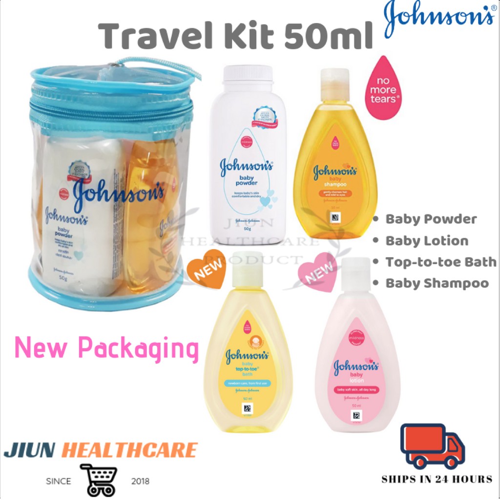 Johnson's baby best sale travel toiletries