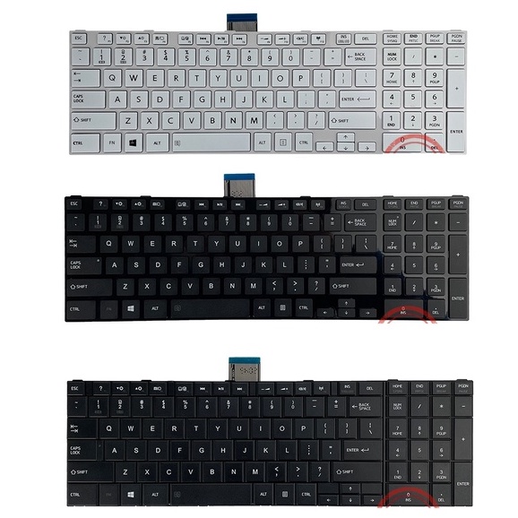 Toshiba L50-A C50D C50-A C55D L70 L75 C70 C75 M50-A OEM Laptop Keyboard ...