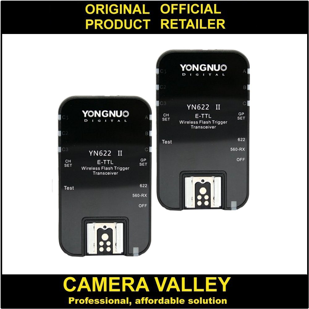 Yongnuo YN622 II Wireless TTL Speedlight Flash Trigger Set | Shopee ...