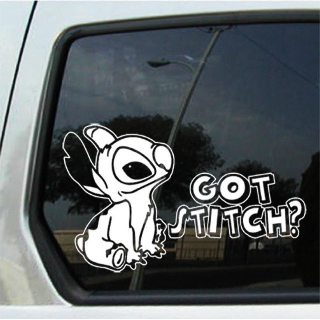 High grade Stitch Car sticker | Shopee Malaysia