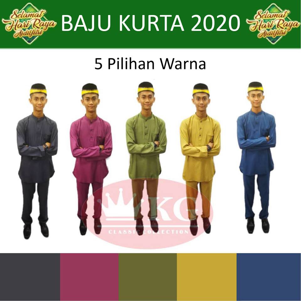 Baju Melayu Raya 2021 Slim Fit Sepasang Size Budak Hingga Dewasa Ventino Kain Lembut Shopee