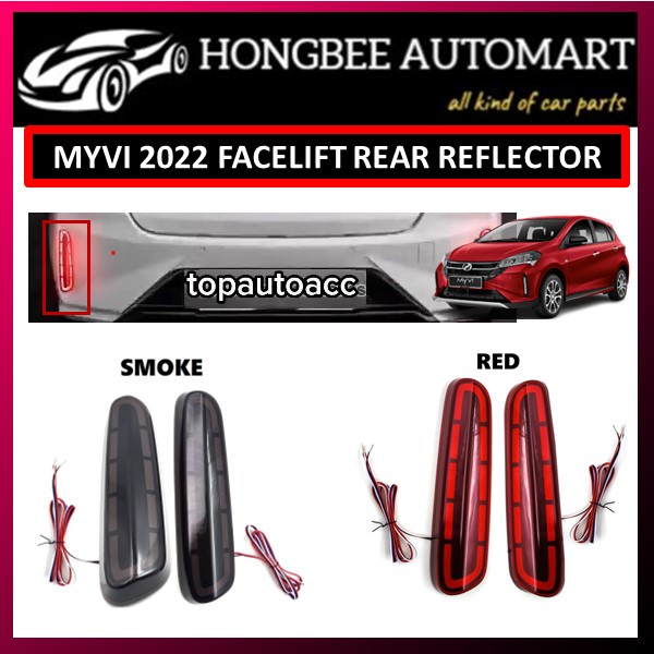 MYVI FACELIFT 2022-2024 REAR REFLECTOR RUNNING LIGHT / LED, MYVI ...
