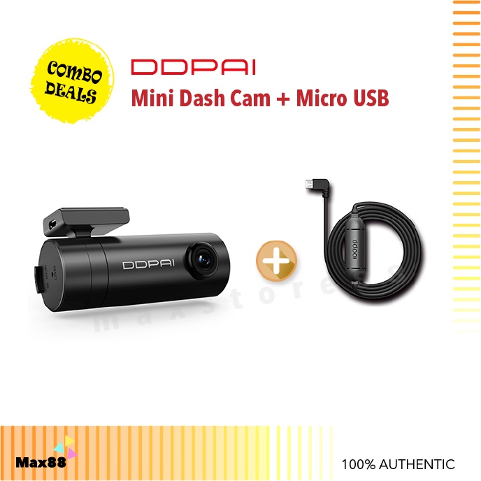 DDPAI Micro USB Car Charger Hard Wire Hardwire Kit for DDPAI Mini