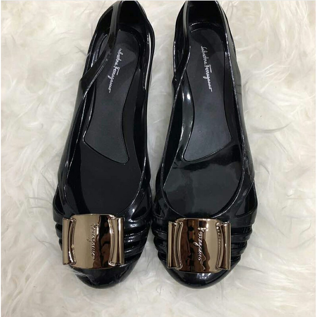 Ferragamo bermuda jelly shoes best sale