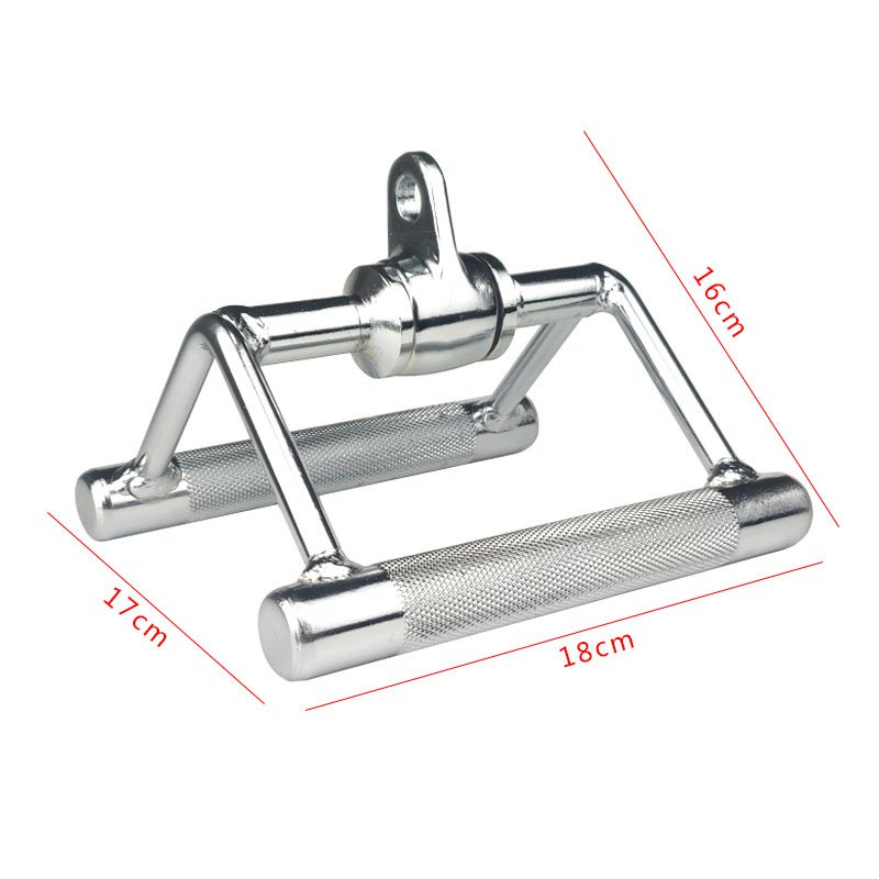 2.5kg Double Row V Handle Cable Attachment Multi Rotation Gym Pull Down