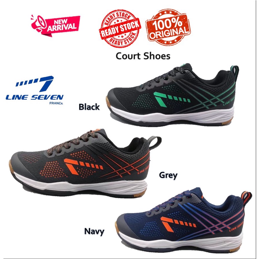 [Line Seven] Line7 L7 CS-2149 Court Shoes/Badminton Shoes/Sports Shoes ...